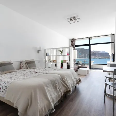 Apartament Home2book Stunning Ocean View Studio Mogan, Pool Mogán